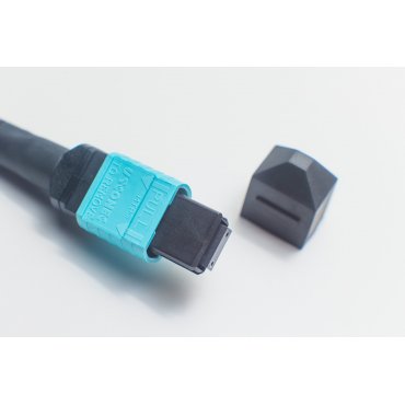 OM4 MPO LCx12 Multi-Fiber Breakout Cable 100G Multimode MTPÂ®
