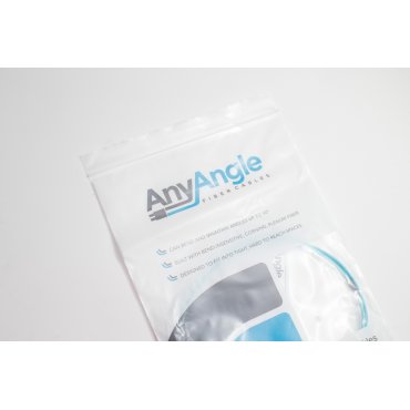 OM4 LC LC Fiber Patch Cable | AnyAngle Plenum Duplex 50/125 Multimode Jumper